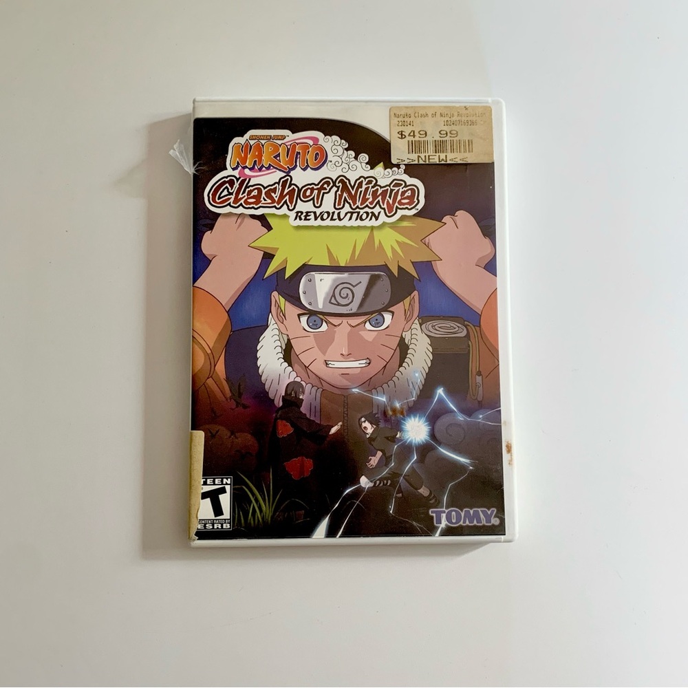 Naruto Clash of Ninja Revolution Nintendo Wii U ESRB T Game